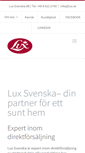 Mobile Screenshot of lux.se